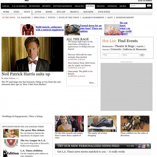 LA Times – Three salesmen who put male shoppers at ease